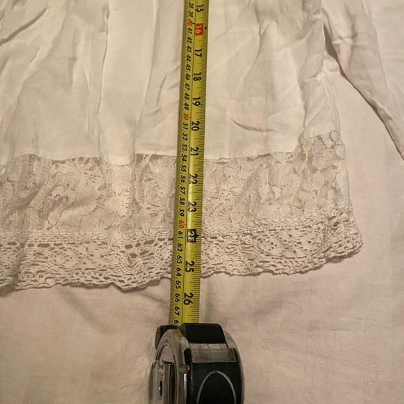 Karen Kane women’s v-neck blouse size large - Picture 11 of 13